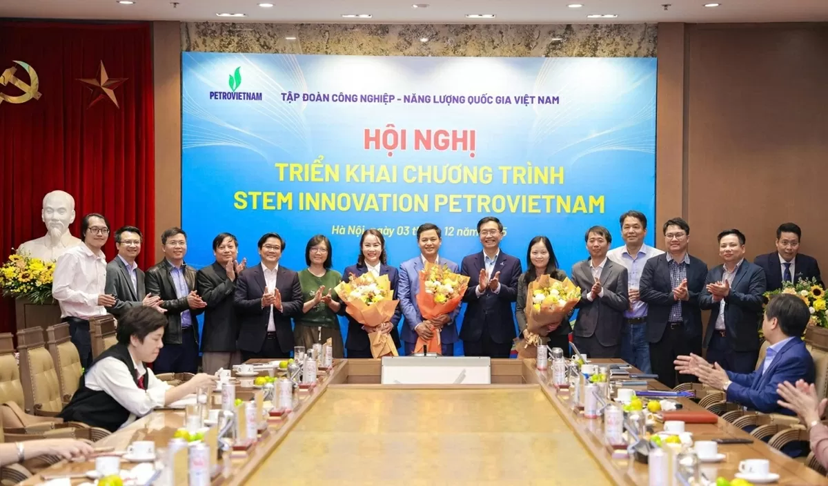 PetroVietnam sẽ bàn giao 100 phòng thực hành STEM chuẩn quốc tế tới các trường phổ thông trên toàn quốc trong năm 2025