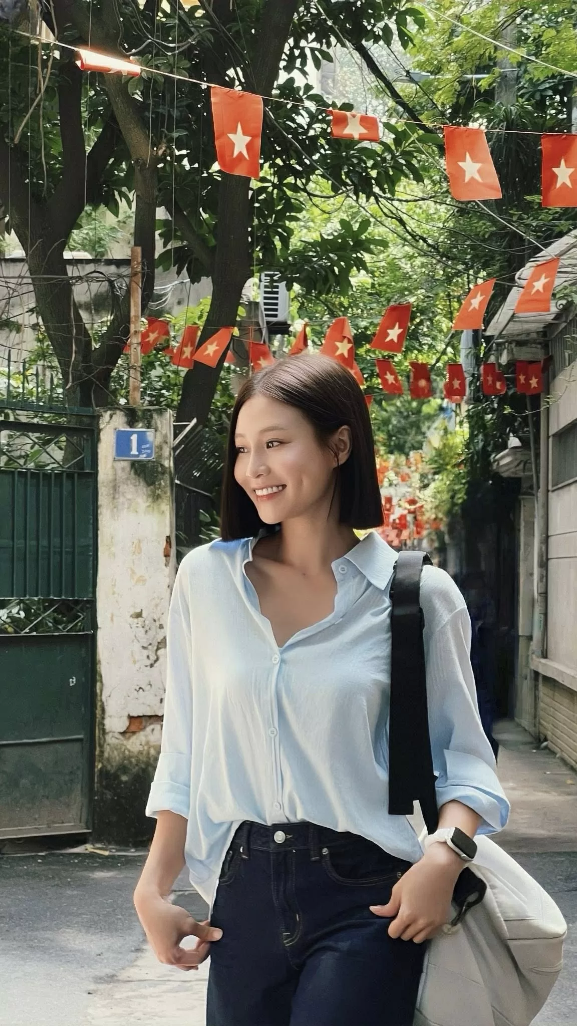 Nhan sắc diễn viên Quỳnh Châu phim Cách em 1 milimet