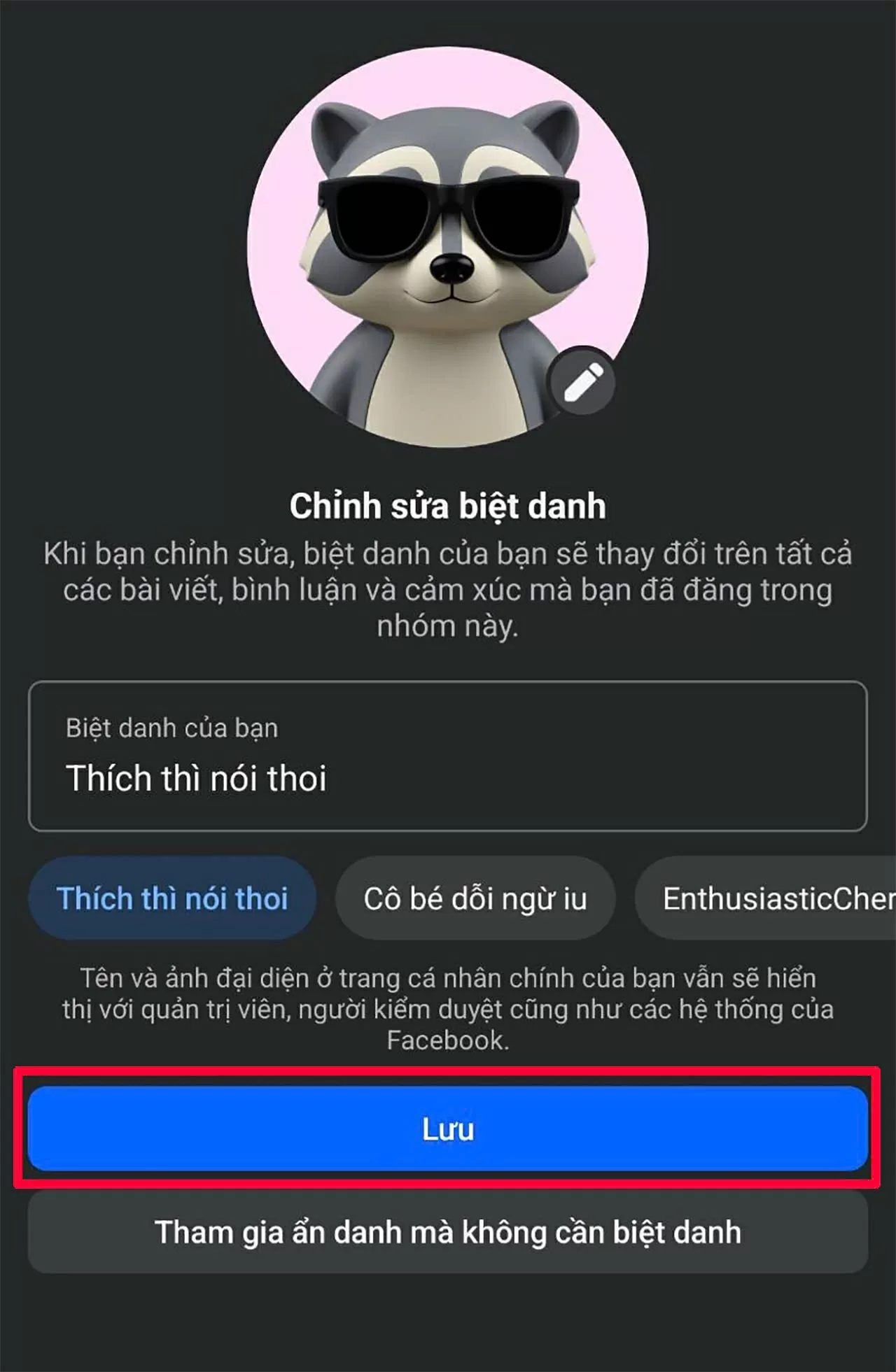 Sau khi chọn xong, hãy xem lại lần cuối để đảm bảo ưng ý.