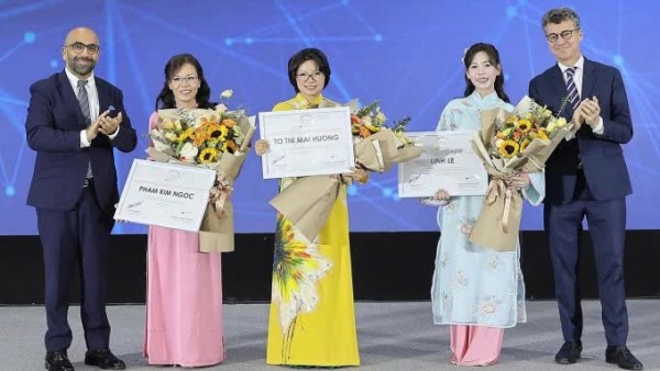 Tôn vinh 3 nhà khoa học nữ Việt Nam giúp góp phần giải những 'bài toán lớn' của thời đại