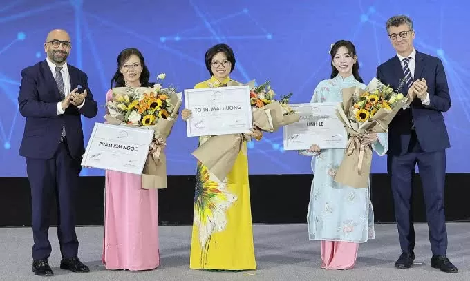 Tôn vinh 3 nhà khoa học nữ Việt Nam giúp góp phần giải những 'bài toán lớn' của thời đại