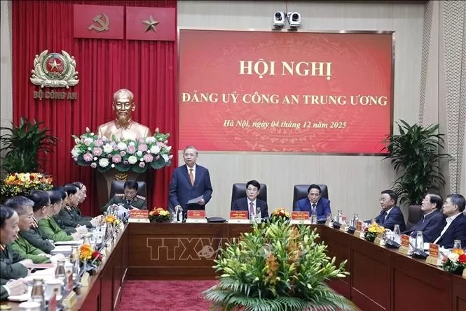 Tổng Bí thư Tô Lâm yêu cầu lực lượng Công an nhân dân tập trung toàn lực bảo vệ tuyệt đối an ninh, an toàn Đại hội XIV của Đảng