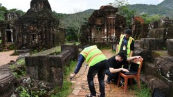 Khu đền tháp Mỹ Sơn được số hóa bằng công nghệ quét 3D để bảo tồn di sản bền vững