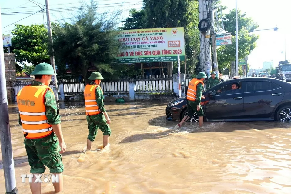 Lâm Đồng: Ngập lụt tái diễn tại các địa phương ở khu vực ven biển