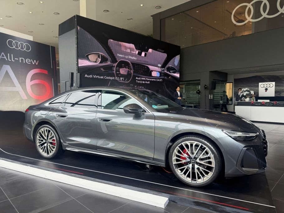 Audi A6 2026 ra mắt thị trường Việt Nam, giá từ 2,799 tỷ đồng