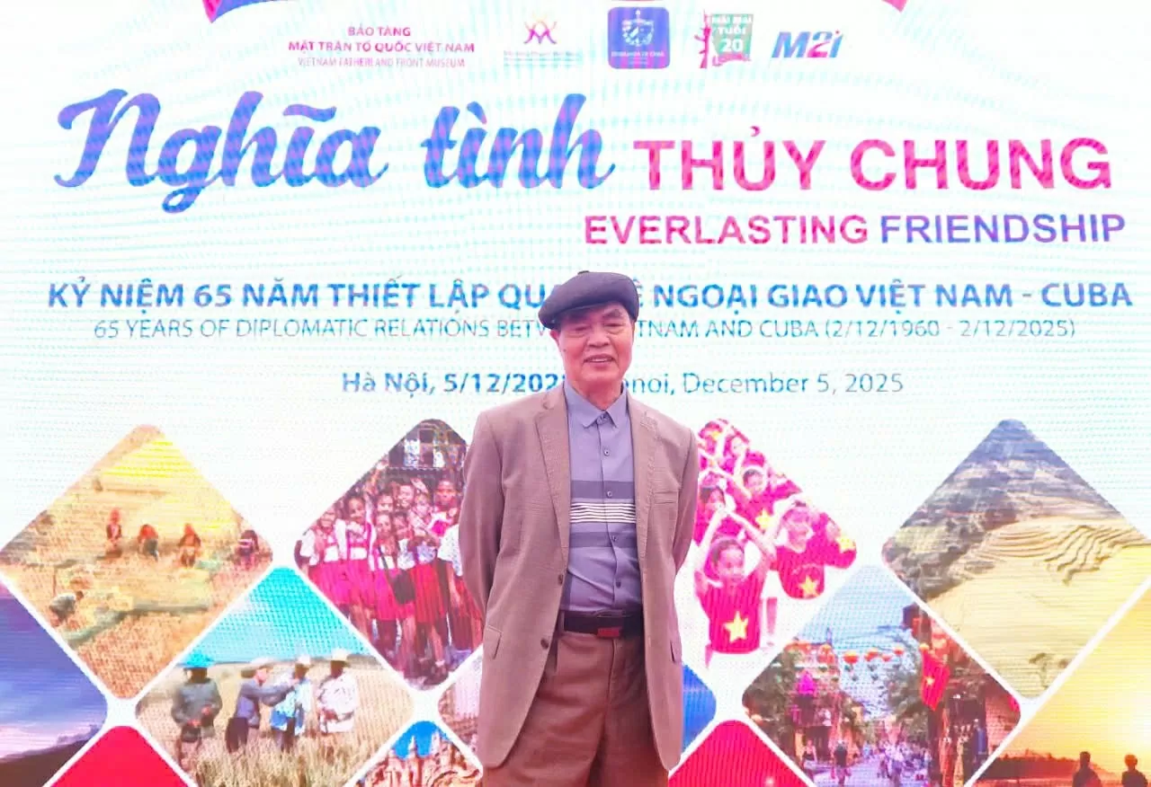 Triển lãm Nghĩa tình thủy chung: Tái hiện hành trình 65 năm quan hệ son sắt Việt Nam-Cuba Triển lãm Nghĩa tình thủy chung: Tái hiện hành trình 65 năm quan hệ son sắt Việt Nam-Cuba