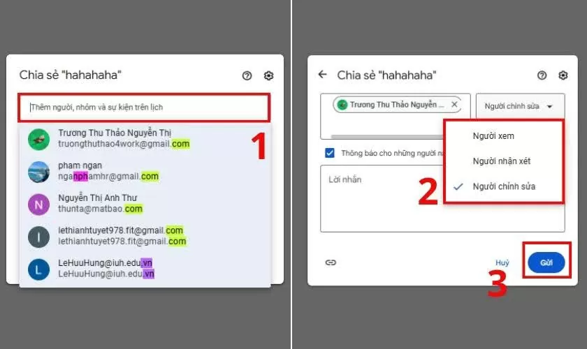 Thêm người dùng bằng email. Thêm người dùng bằng email.