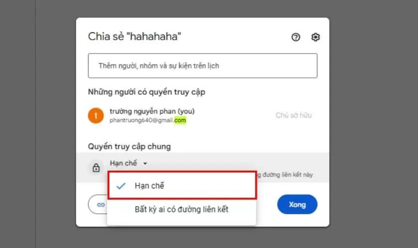 Điều chỉnh quyền truy cập. Điều chỉnh quyền truy cập.
