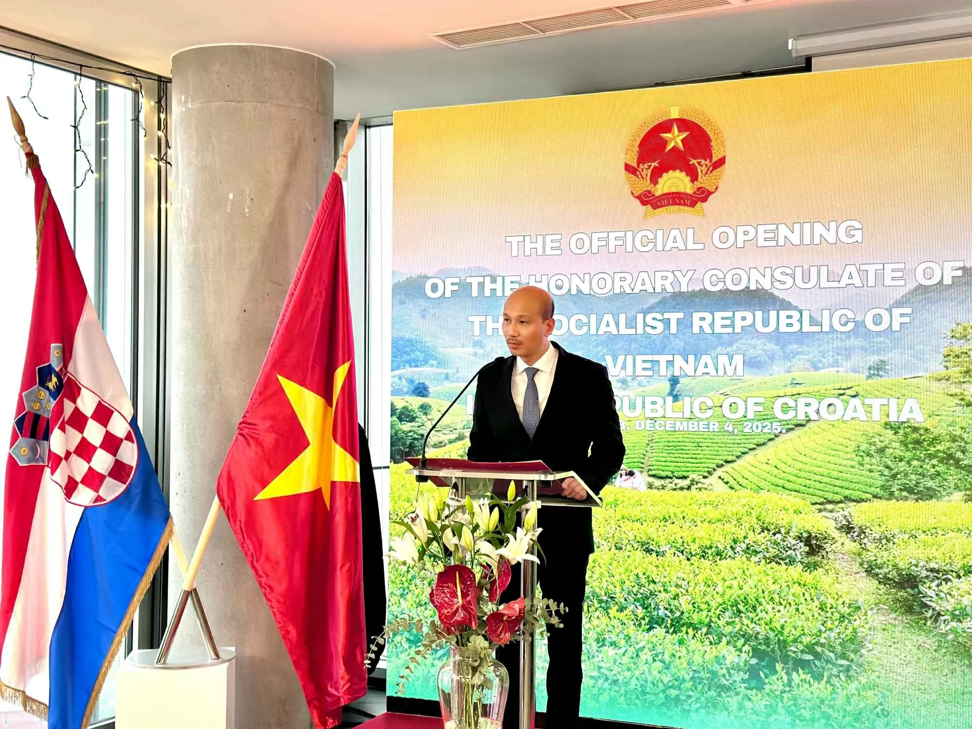 Khai trương văn phòng Lãnh sự danh dự Việt Nam tại Croatia Khai trương văn phòng Lãnh sự danh dự Việt Nam tại Croatia