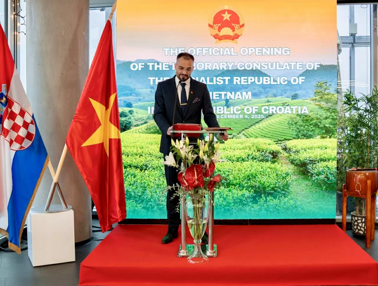 Khai trương văn phòng Lãnh sự danh dự Việt Nam tại Croatia Khai trương văn phòng Lãnh sự danh dự Việt Nam tại Croatia