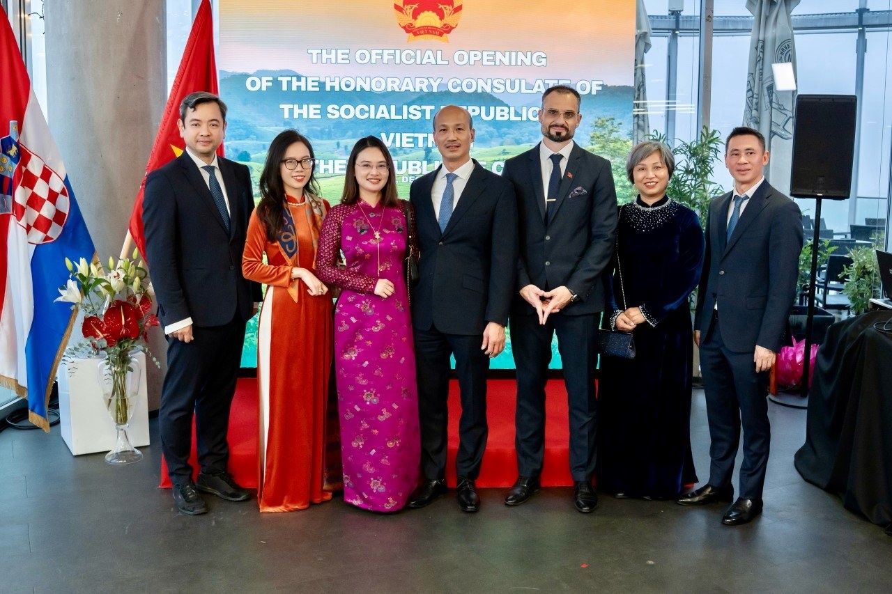 Khai trương văn phòng Lãnh sự danh dự Việt Nam tại Croatia