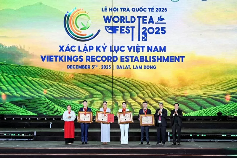 Các đơn vị nhận xác lâp kỷ lục Việt Nam