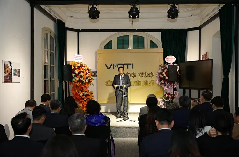 PGS.TS. Phạm Ngọc Linh - Phó Chủ tịch Liên hiệp các Hội Khoa học và Kỹ thuật Việt Nam phát biểu chỉ đạo