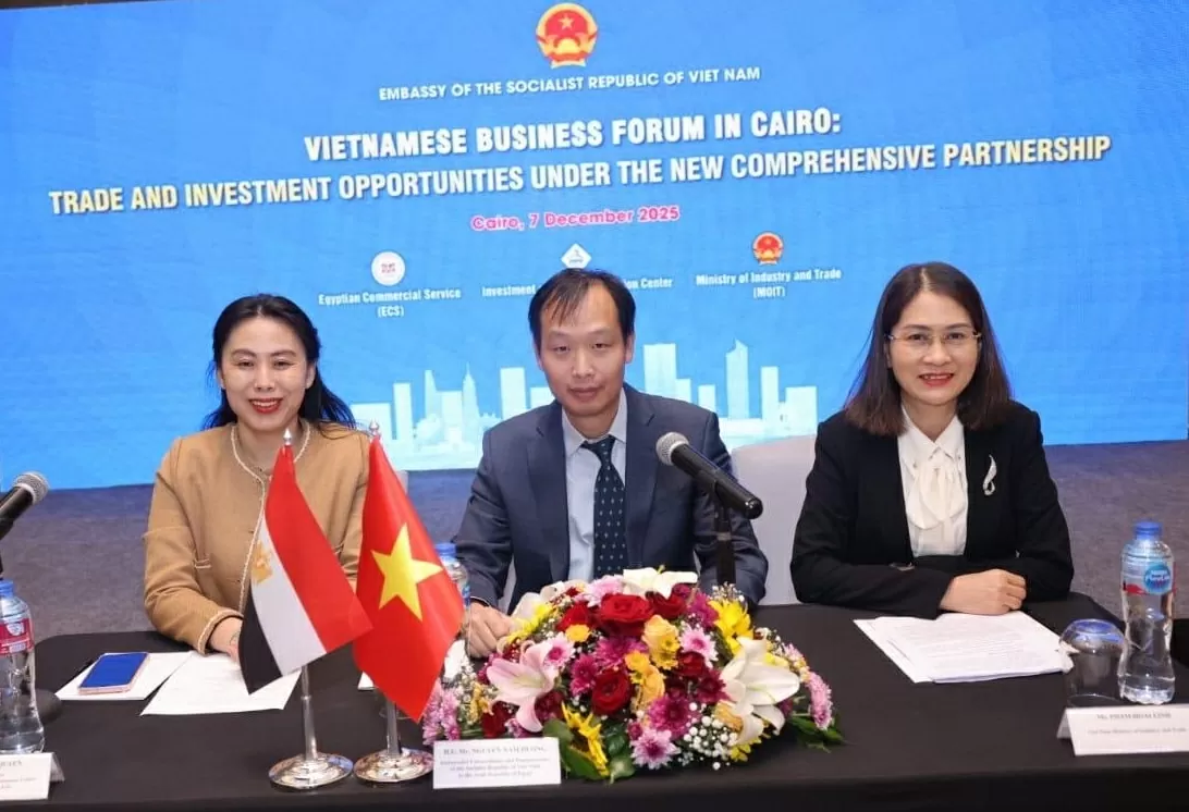 Diễn đàn Doanh nghiệp Việt Nam tại Cairo: Cơ hội thương mại và đầu tư trong khuôn khổ Đối tác toàn diện