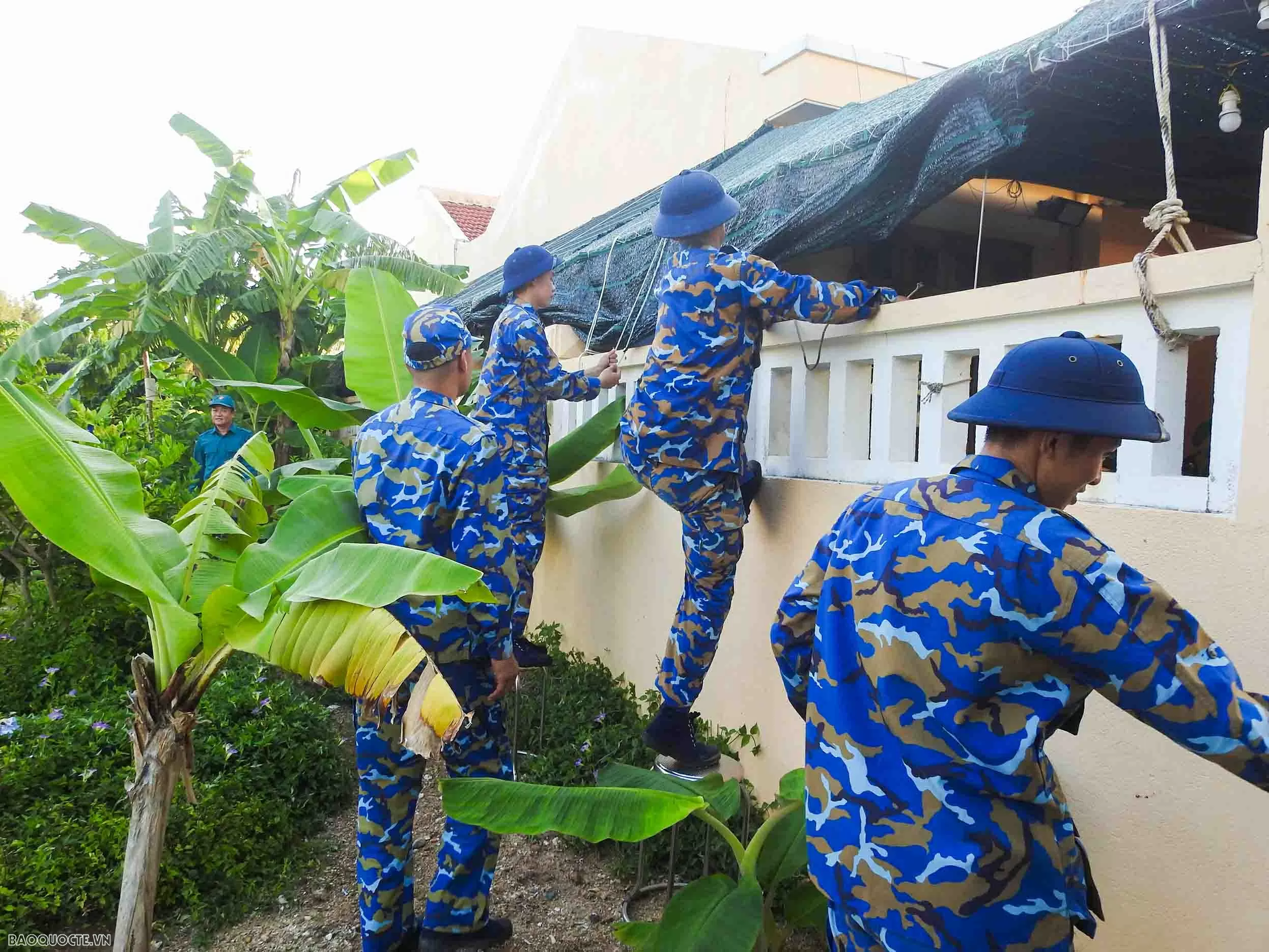 Đặc khu Trường Sa triển khai nhiều biện pháp ứng phó áp thấp nhiệt đới