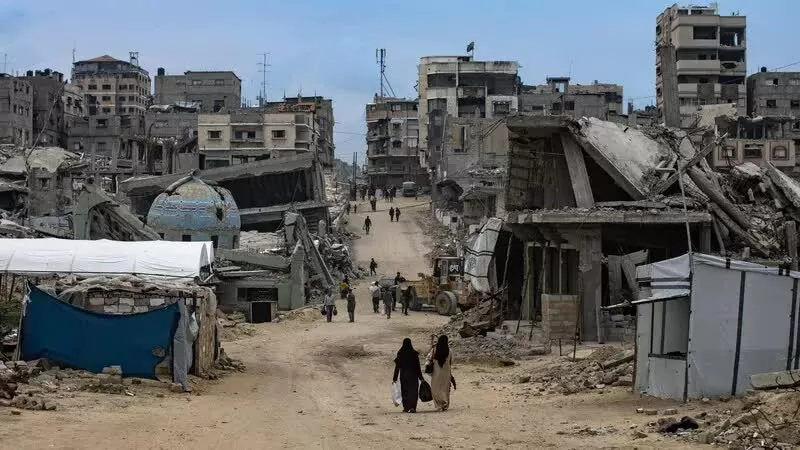 Xung đột Dải Gaza: Hamas công khai thay đổi lập trường về đóng băng vũ khí, Israel tuyên bố đường biên giới mới, chỉ ra giới hạn trong kế hoạch của Mỹ. (Nguồn: ANSA)