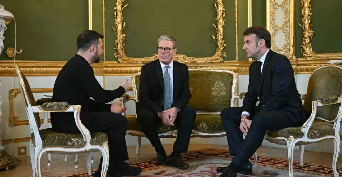 Zelensky to meet British, German and French leaders in London on Monday