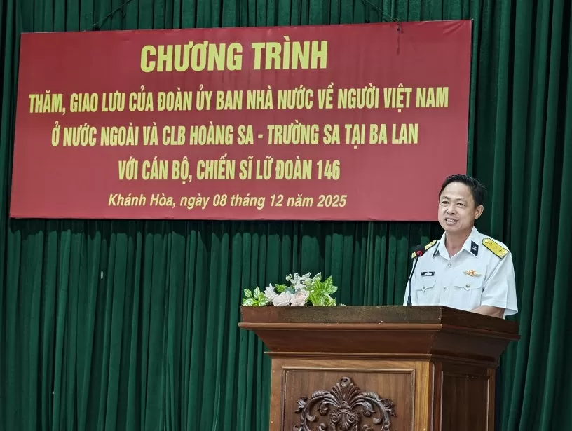 Kiều bào tại Ba Lan trao tặng Vườn rau xanh cho đảo Trường Sa Lớn