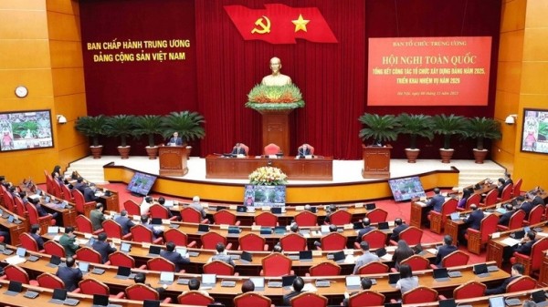 Triển khai công tác tổ chức xây dựng Đảng năm 2026 với nhiều yêu cầu chiến lược