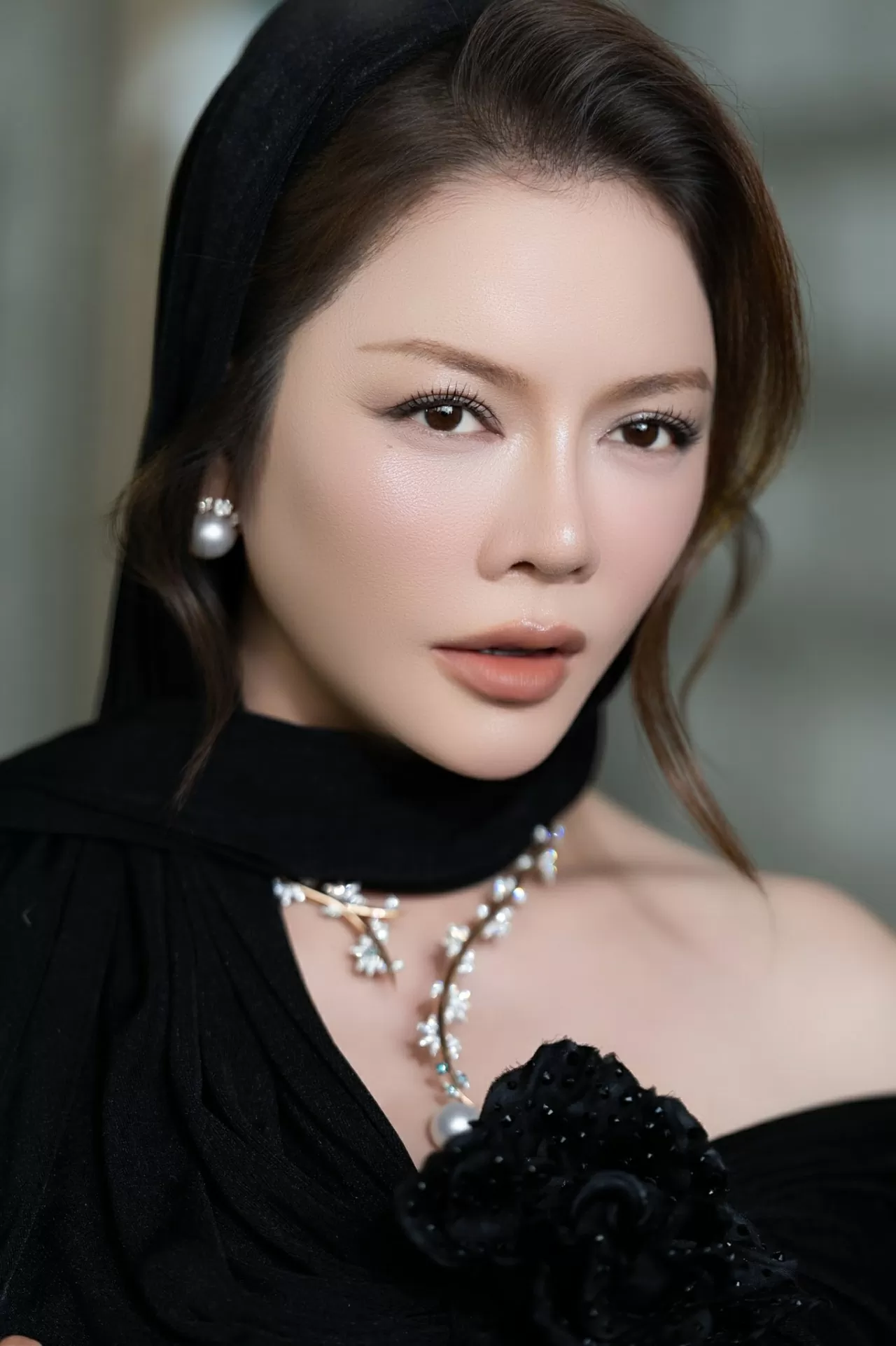 Diễn viên Lý Nhã Kỳ cuốn hút, gợi cảm bên ca sĩ Đàm Vĩnh Hưng