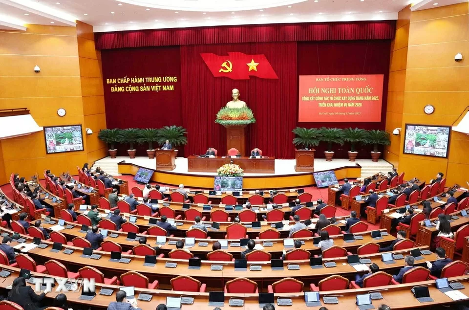 Triển khai công tác Tổ chức xây dựng Đảng năm 2026 với nhiều yêu cầu chiến lược Triển khai công tác Tổ chức xây dựng Đảng năm 2026 với nhiều yêu cầu chiến lược