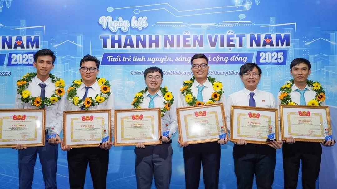 '6 ngôi sao sáng' của PetroVietnam tại Lễ trao giải Tuổi trẻ sáng tạo toàn quốc năm 2025