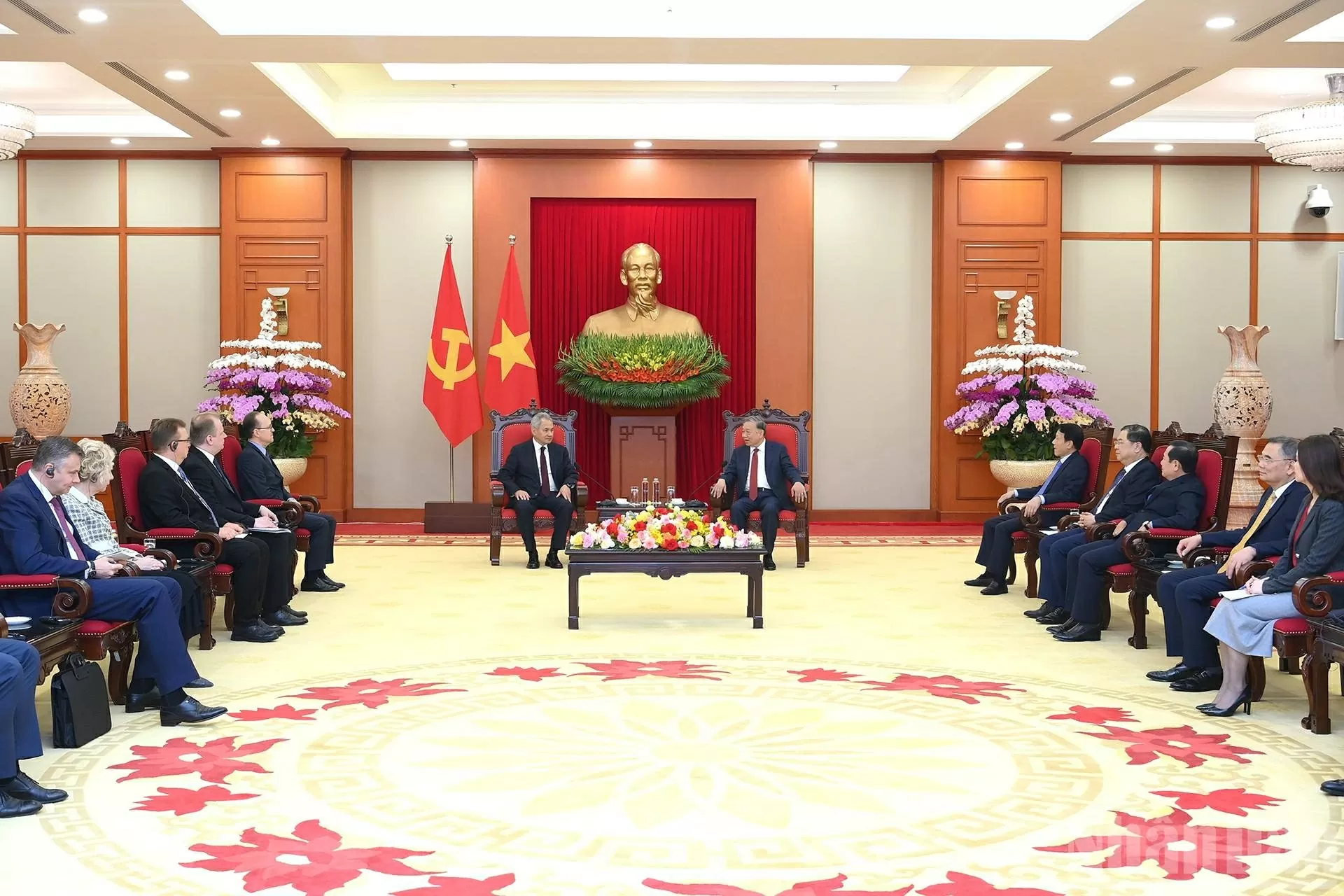 Tổng Bí thư Tô Lâm tiếp Thư ký Hội đồng An ninh Nga Tổng Bí thư Tô Lâm tiếp Thư ký Hội đồng An ninh Nga