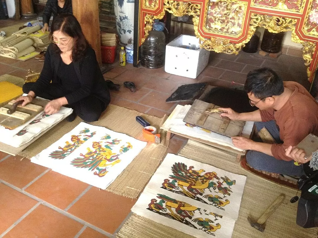 Nghề làm tranh dân gian Đông Hồ trở thành di sản văn hóa phi vật thể cần bảo vệ khẩn cấp của UNESCO Nghề làm tranh dân gian Đông Hồ trở thành di sản văn hóa phi vật thể cần bảo vệ khẩn cấp của UNESCO