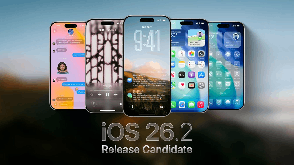 Apple vừa gây bất ngờ khi tung ra bản Release Candidate 2 của iOS 26.2 và iPadOS 26.2. Apple vừa gây bất ngờ khi tung ra bản Release Candidate 2 của iOS 26.2 và iPadOS 26.2.
