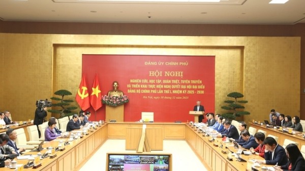 Quán triệt Nghị quyết Đại hội Đảng bộ Chính phủ lần thứ I: Định hướng chiến lược cho nhiệm kỳ 2025–2030