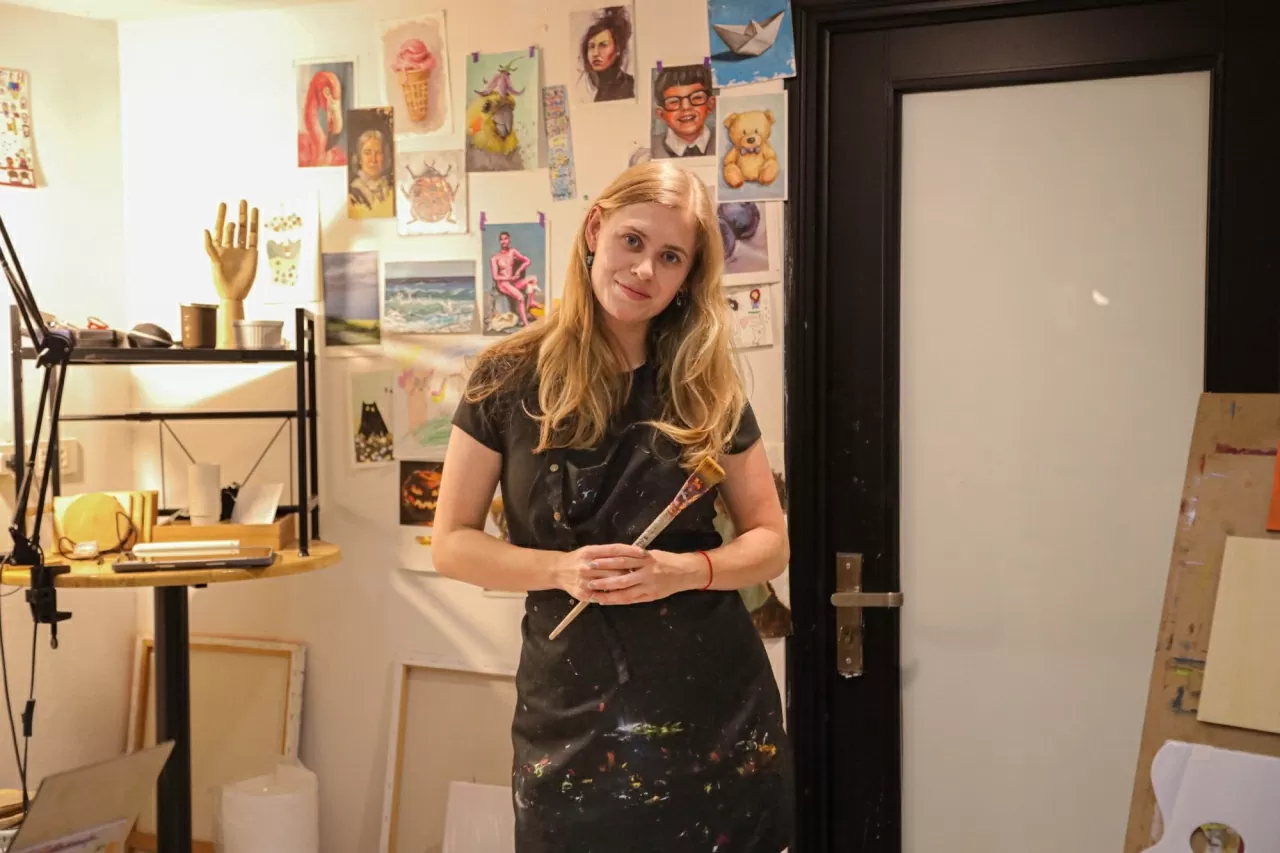 Hà Nội trong những nét sơn dầu