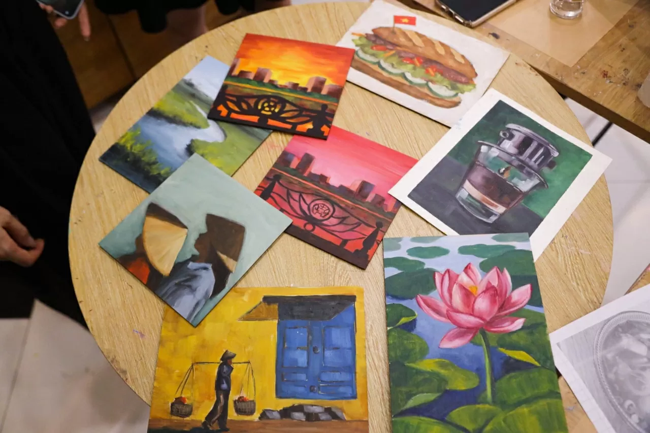 Hà Nội trong những nét sơn dầu