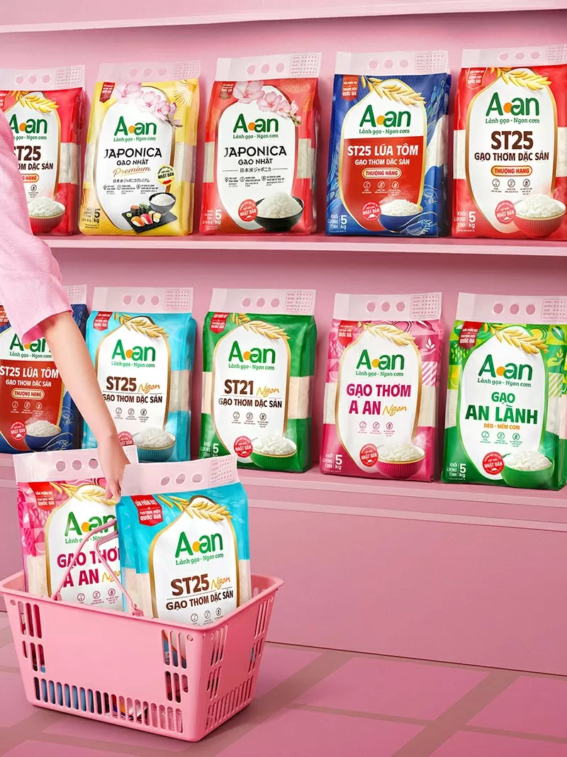 A An – Hành trình xây dựng thương hiệu gạo chuẩn quốc tế A An – Hành trình xây dựng thương hiệu gạo chuẩn quốc tế