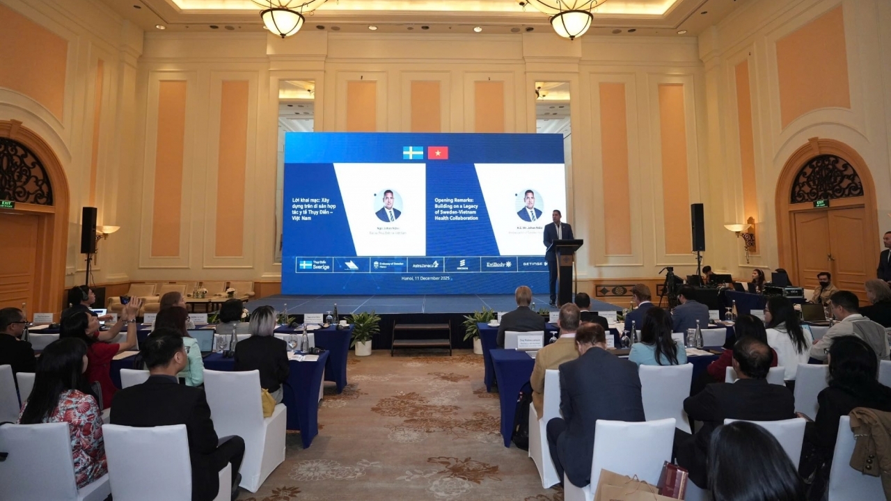 Thúc đẩy hợp tác Việt Nam-Thuỵ Điển trong lĩnh vực y tế