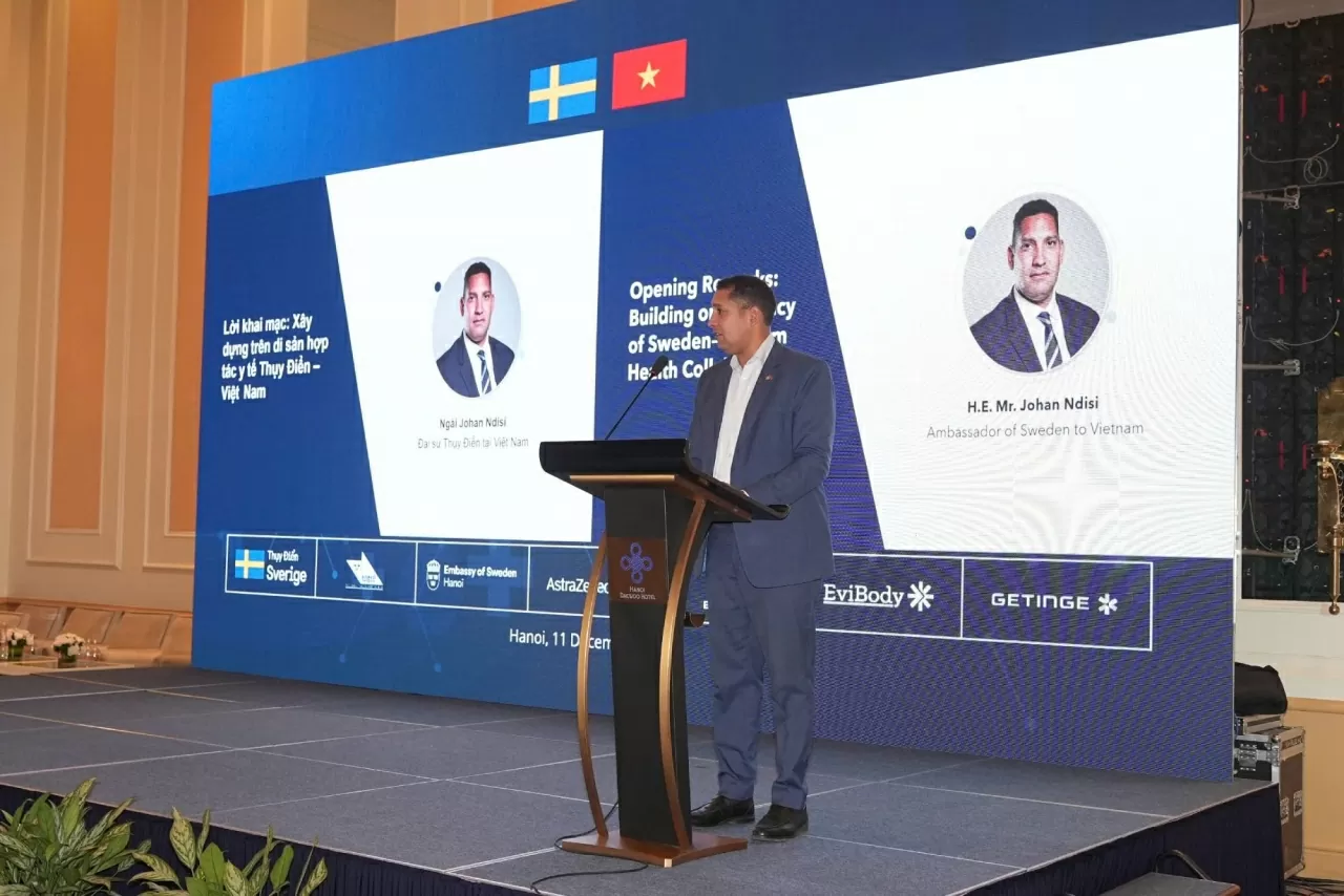 Thúc đẩy hợp tác Việt Nam-Thuỵ Điển trong lĩnh vực y tế