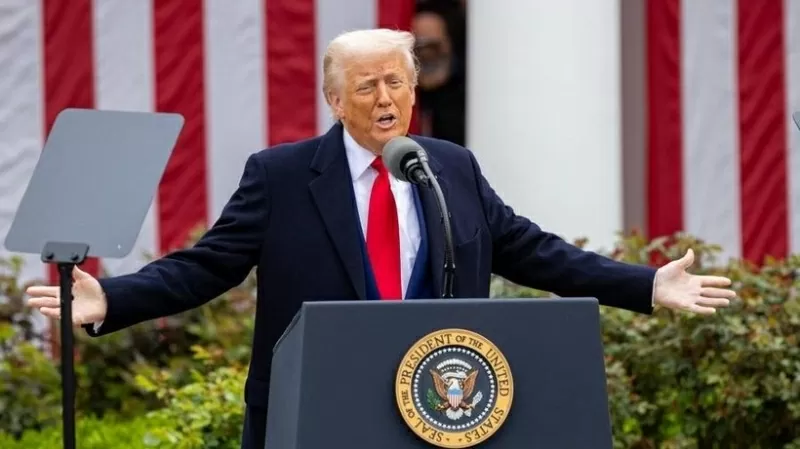Tổng thống Donald Trump mô tả NSS 2025 là “bản đồ an ninh mới”  của nước Mỹ trong thập niên tới. (Nguồn: Tân Hoa xã)