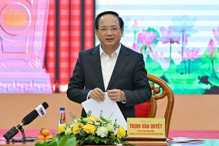 Báo chí phải tạo dòng chảy thông tin chính xác, tích cực và lan toả mạnh mẽ về Đại hội XIV của Đảng Báo chí phải tạo dòng chảy thông tin chính xác, tích cực và lan toả mạnh mẽ về Đại hội XIV của Đảng