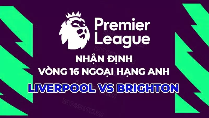 Nhận định, dự đoán tỷ số Liverpool vs Brighton, 22h00 ngày 13/12 - Vòng 16 Ngoại hạng Anh