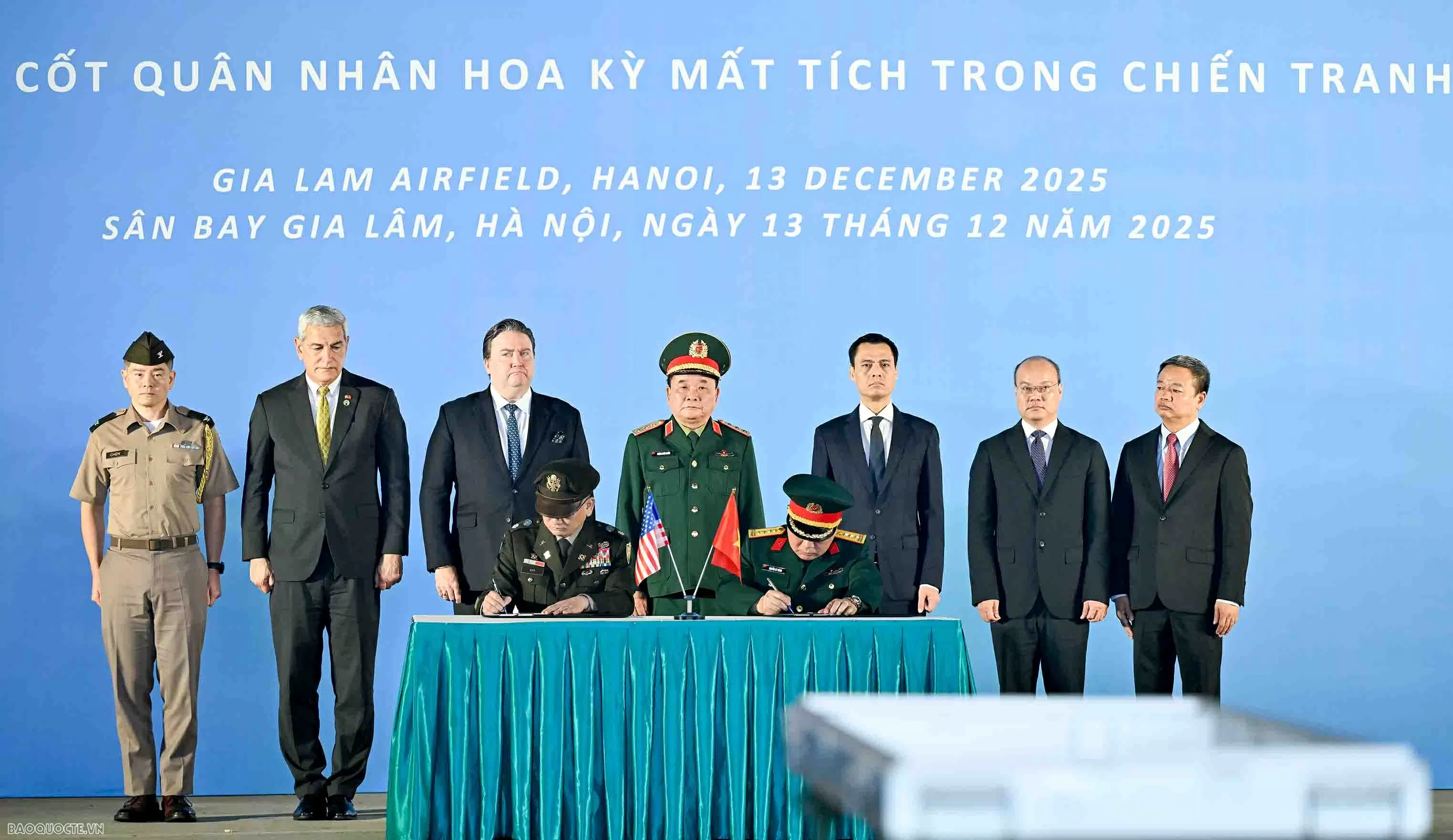 Tiếp tục trao trả hài cốt quân nhân Hoa Kỳ