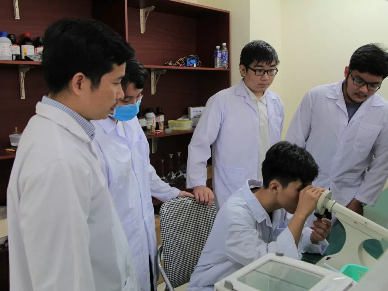 PVU là bệ phóng vững chắc cho đam mê nghiên cứu khoa học của sinh viên. PVU là bệ phóng vững chắc cho đam mê nghiên cứu khoa học của sinh viên.