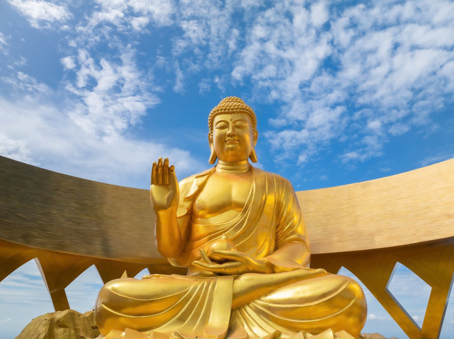 Tổ chức Lễ an vị Tôn tượng Đức Phật Câu Na Hàm tại núi Bà Đen Tổ chức Lễ an vị Tôn tượng Đức Phật Câu Na Hàm tại núi Bà Đen