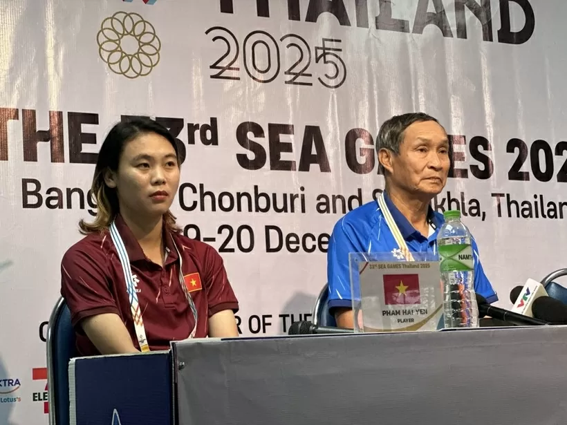 Tuyển nữ Việt Nam hướng tới chung kết, quyết đấu Indonesia ở bán kết SEA Games 33 Tuyển nữ Việt Nam hướng tới chung kết, quyết đấu Indonesia ở bán kết SEA Games 33