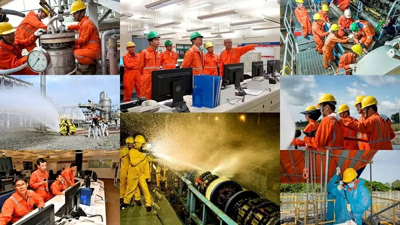Hoạt động sản xuất, vận hành, huấn luyện và ứng phó an toàn của PV GAS. Hoạt động sản xuất, vận hành, huấn luyện và ứng phó an toàn của PV GAS.