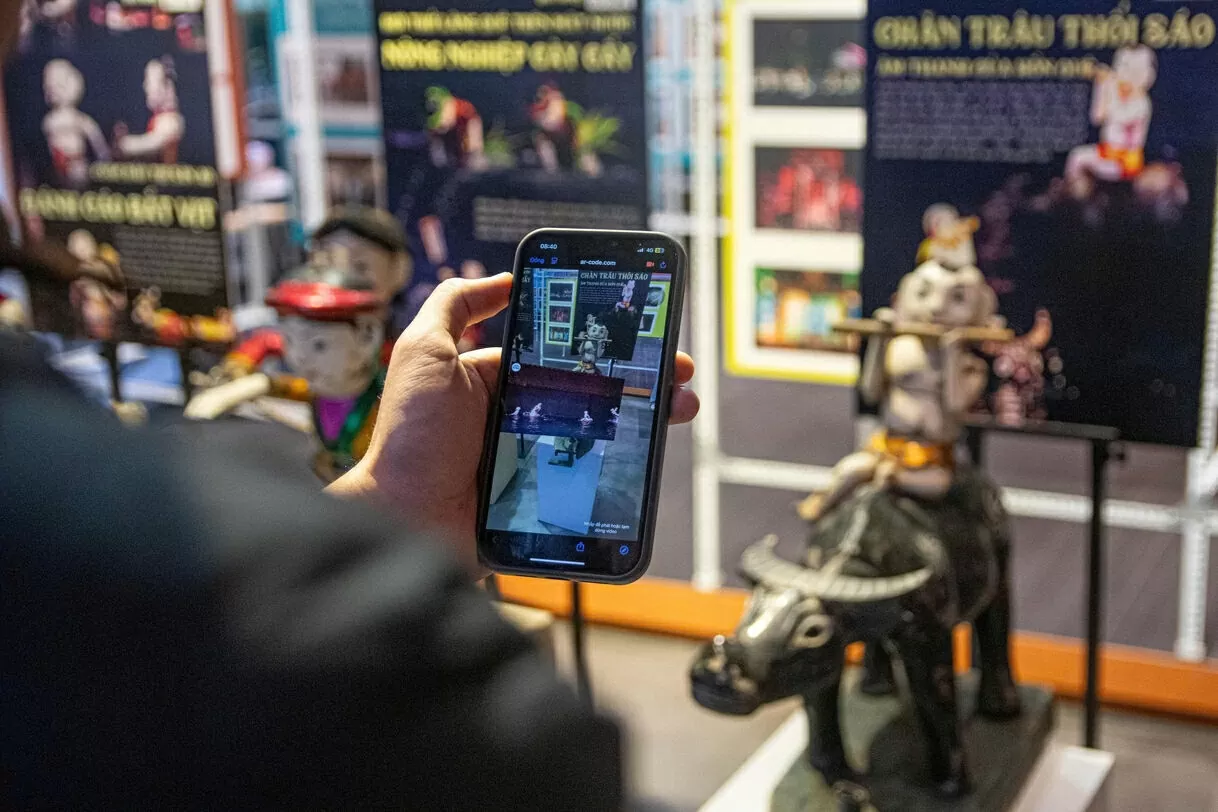 Triển lãm ‘THE ARt of WATER’: Khi di sản múa rối nước được kể bằng công nghệ số Triển lãm ‘THE ARt of WATER’: Khi di sản múa rối nước được kể bằng công nghệ số