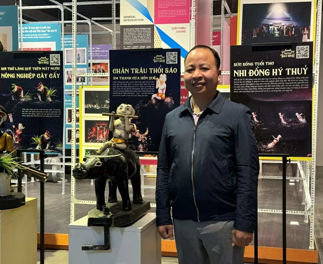 Triển lãm ‘THE ARt of WATER’: Khi di sản múa rối nước được kể bằng công nghệ số Triển lãm ‘THE ARt of WATER’: Khi di sản múa rối nước được kể bằng công nghệ số