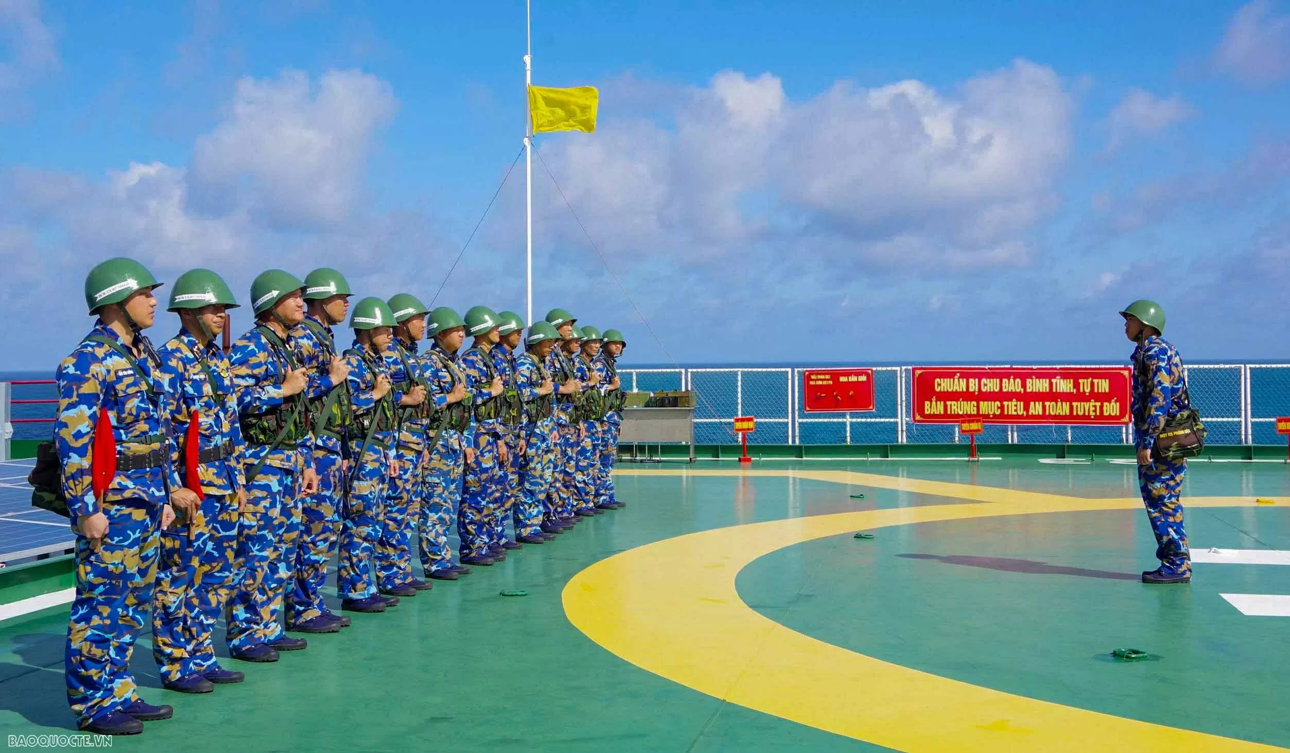 Điều trân quý từ Nhà giàn DK1 nơi đầu sóng, ngọn gió Điều trân quý từ Nhà giàn DK1 nơi đầu sóng, ngọn gió