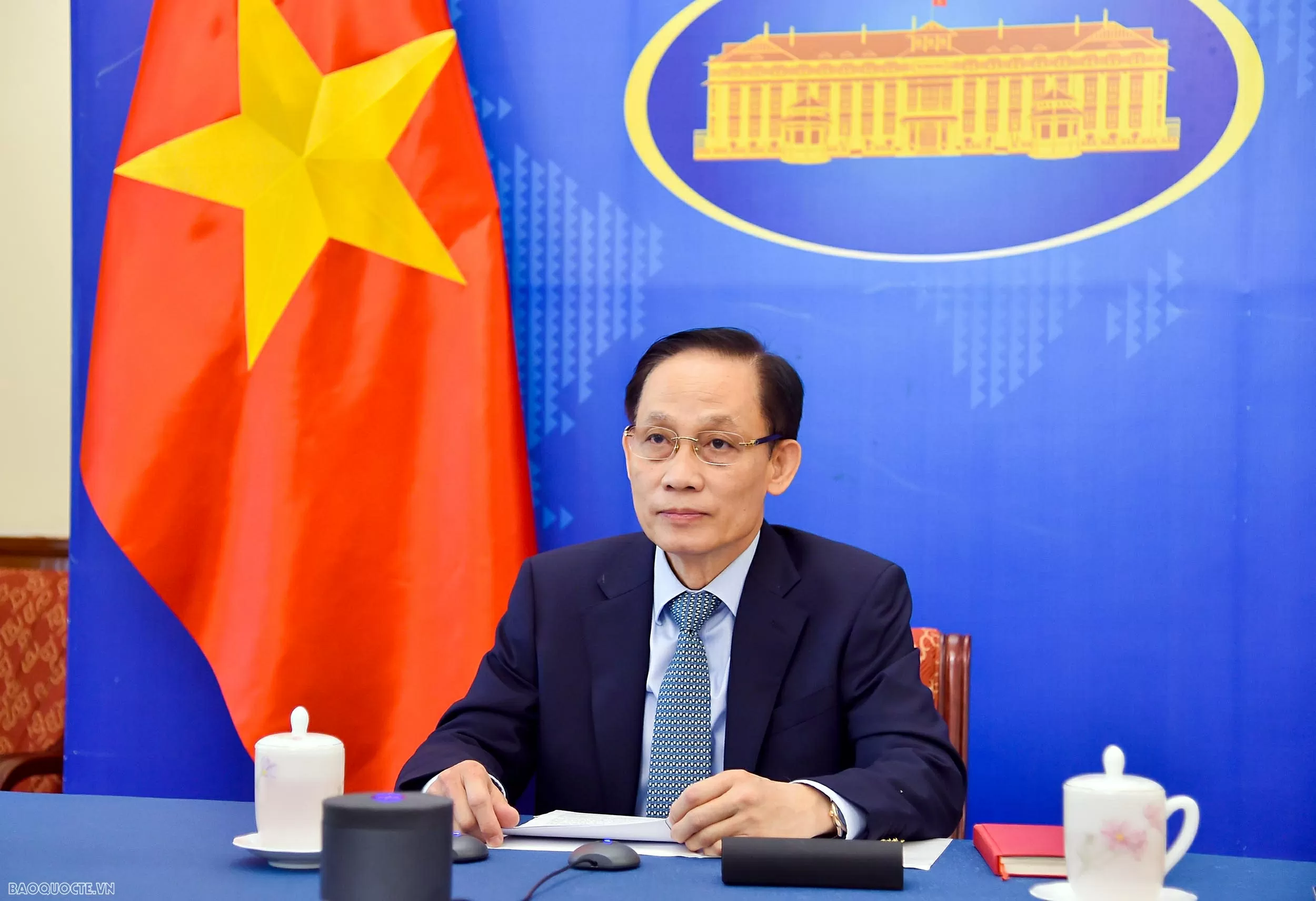 Bộ trưởng Ngoại giao Lê Hoài Trung điện đàm với Bộ trưởng Ngoại giao Philippines Bộ trưởng Ngoại giao Lê Hoài Trung điện đàm với Bộ trưởng Ngoại giao Philippines