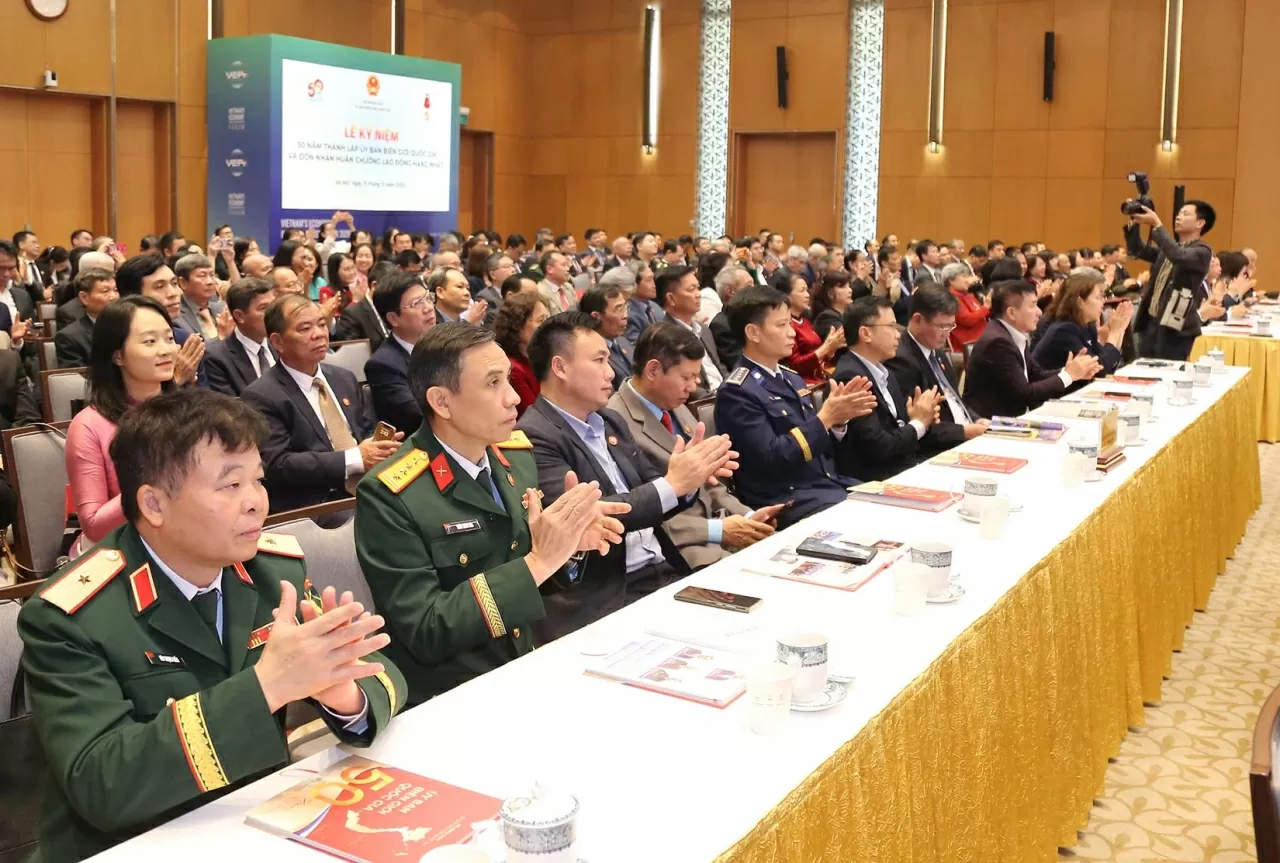 Lễ kỷ niệm 50 năm thành lập Ủy ban Biên giới quốc gia và đón nhận Huân chương Lao động hạng Nhất: Tự hào với sứ mệnh thiêng liêng