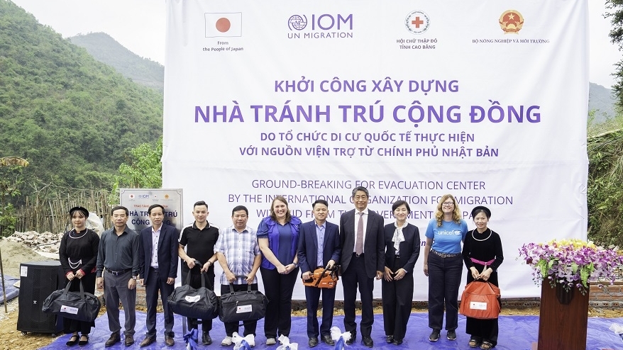 Nhật Bản đóng góp 1,5 triệu USD thông qua IOM và UNICEF để cứu trợ khẩn cấp và phục hồi sau thiên tai tại Việt Nam