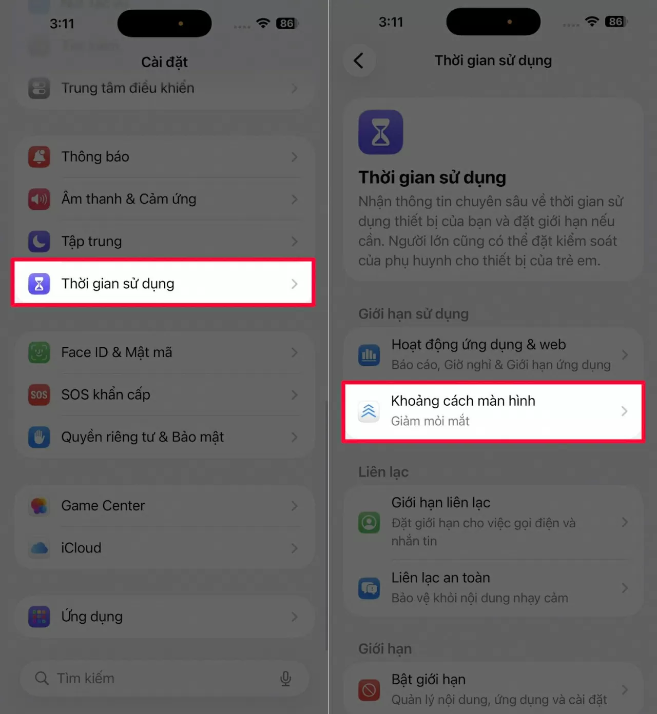 Mở ứng dụng Cài đặt trên iPhone.